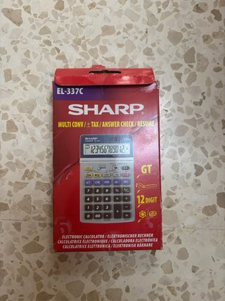 Calculadora Sharp Elsimante EL-337C