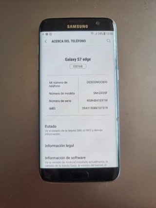 Samsung Galaxy S7 Edge Negro