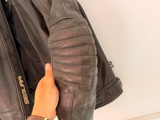 Chaqueta de moto Segura Iron Negra