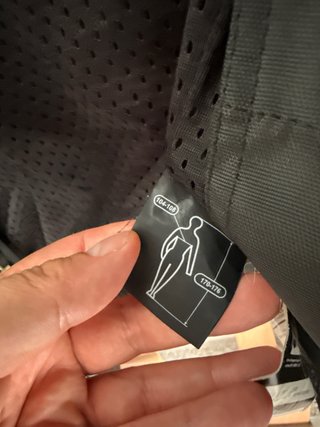 Chaqueta de moto Segura Iron Negra