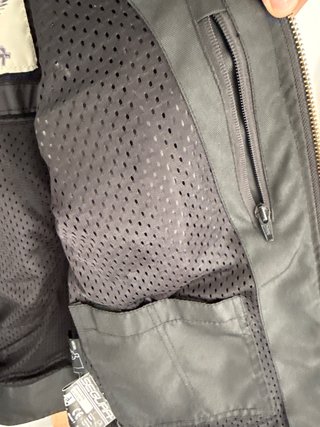 Chaqueta de moto Segura Iron Negra
