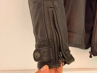 Chaqueta de moto Segura Iron Negra