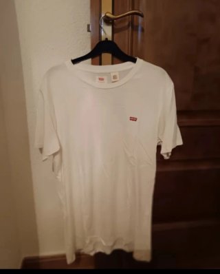 Pack 2 Camisetas Levi's Blancas Talla L