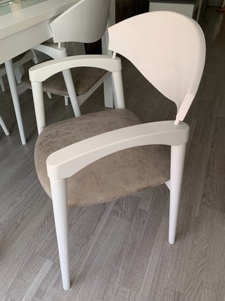 Conjunto comedor blanco