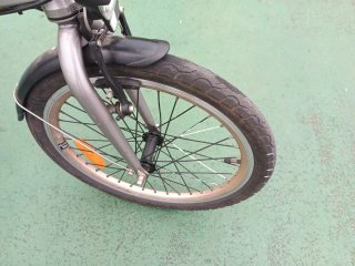 Bicicleta eléctrica plegable