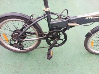 Bicicleta eléctrica plegable