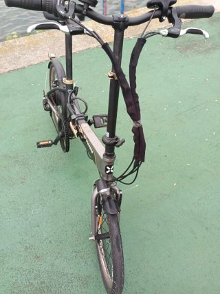 Bicicleta eléctrica plegable