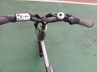 Bicicleta eléctrica plegable