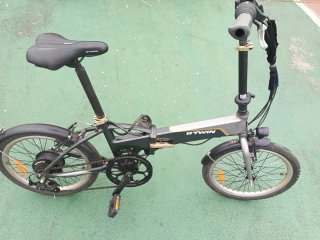 Bicicleta eléctrica plegable