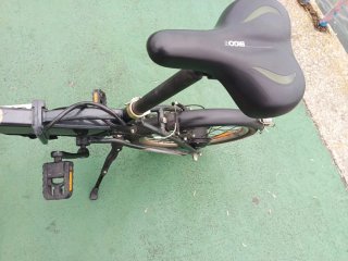 Bicicleta eléctrica plegable