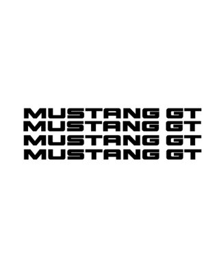 Pegatinas Mustang GT Vinilo