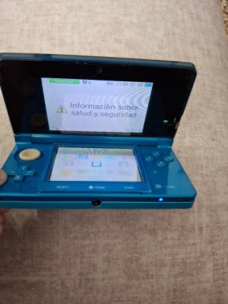 Nintendo 3DS Azul para arreglar