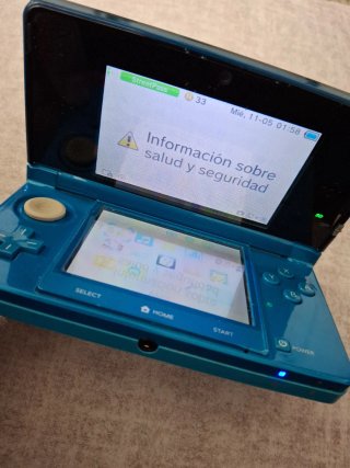Nintendo 3DS Azul para arreglar