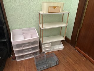 Organizadores de escritorio metal y plástico