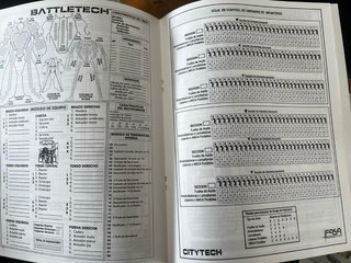 Juego de Rol Citytech (Battletech)