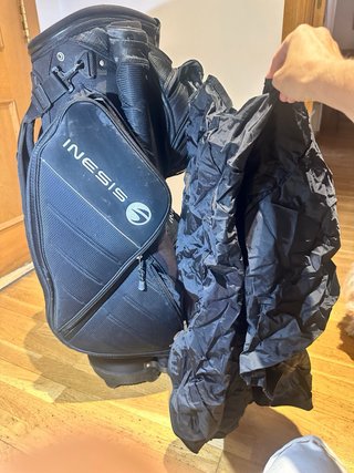 Bolsa de Golf INESIS Negra Cart Bag