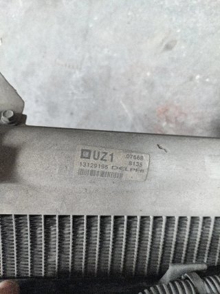 Condensador y electroventilador Opel Astra H