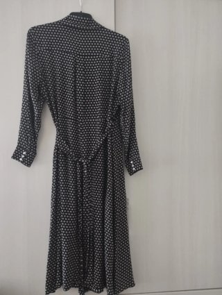 Vestido Mango estampado flores XS