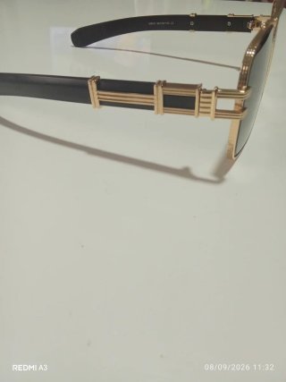 Gafas de sol Dita doradas y marrones,