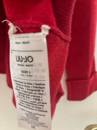 Jersey Rojo LIUJO Talla Única