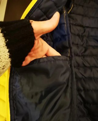 Piumino 100 grammi ragazzo 13-14 anni