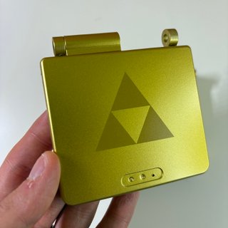 Scocca Game Boy Advance SP Zelda Gold