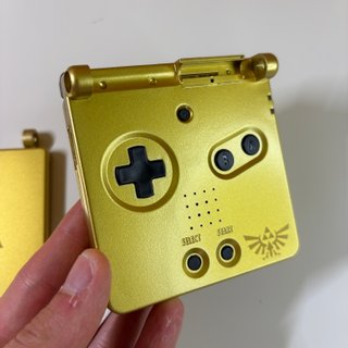 Scocca Game Boy Advance SP Zelda Gold