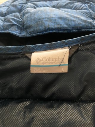 Chaqueta Columbia Talla L Azul
