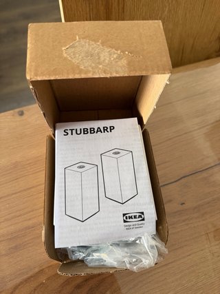 Zoccoli IKEA STUBBARP bianchi