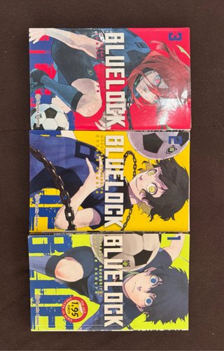 MM Blue Lock nº 01, 02 y 03