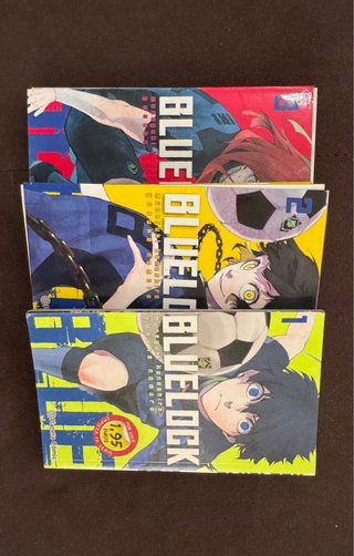 MM Blue Lock nº 01, 02 y 03