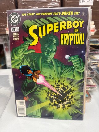 Superboy lote 12 numeros en ingles