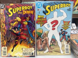 Superboy lote 12 numeros en ingles