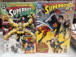 Superboy lote 12 numeros en ingles