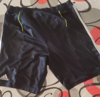 Pantalón corto Adidas niño negro