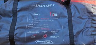 Tienda Campaña Ferrino Lightent 1