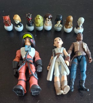 Figuras Star Wars Rey Skywalker
