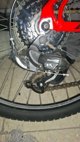 Bicicleta GT Agressor Roja talla M