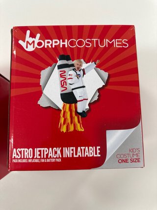 Disfraz inflable astronauta niño