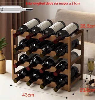 Botellero expositor para vinos NUEVO!