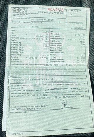 Audi A3 2.0 TDI QUATTRO