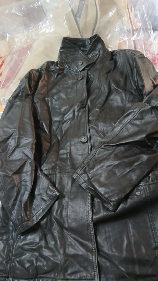 Chaqueta de piel hombre
