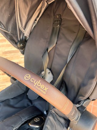 Cybex Priam Platinum Capazo Lux Rose Gold