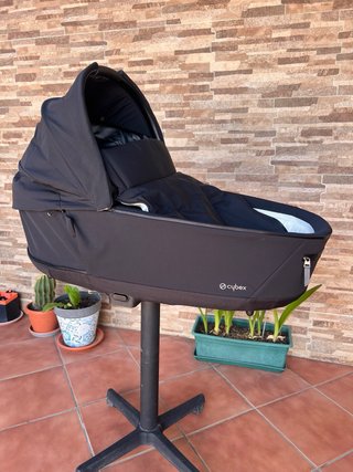 Cybex Priam Platinum Capazo Lux Rose Gold