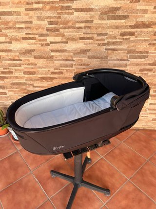 Cybex Priam Platinum Capazo Lux Rose Gold