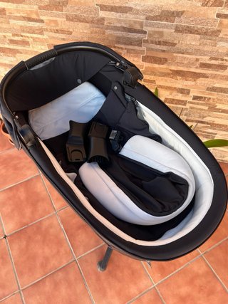 Cybex Priam Platinum Capazo Lux Rose Gold