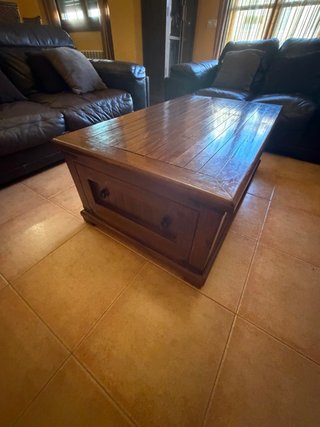 Mesa de centro de madera