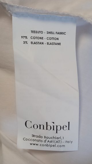 Camicia bianca Conbipel con dettagli