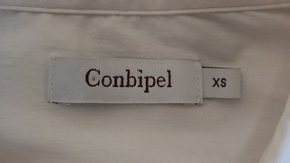Camicia bianca Conbipel con dettagli