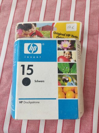 Cartucho HP 15 Negro Original